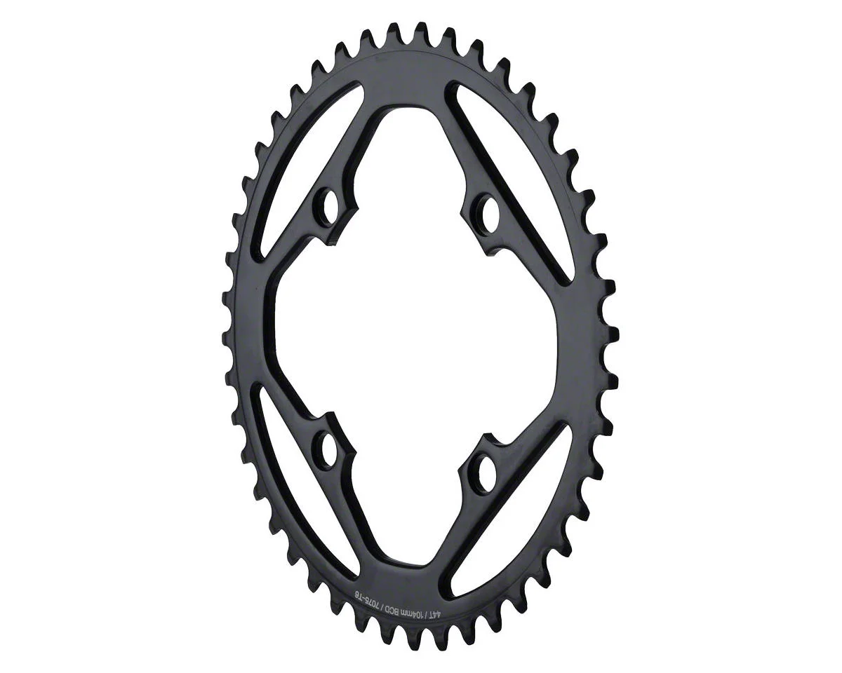 MSW Dimension Single Speed Chainrings (Black) (3/32") (Single) (104mm BCD) (44T)